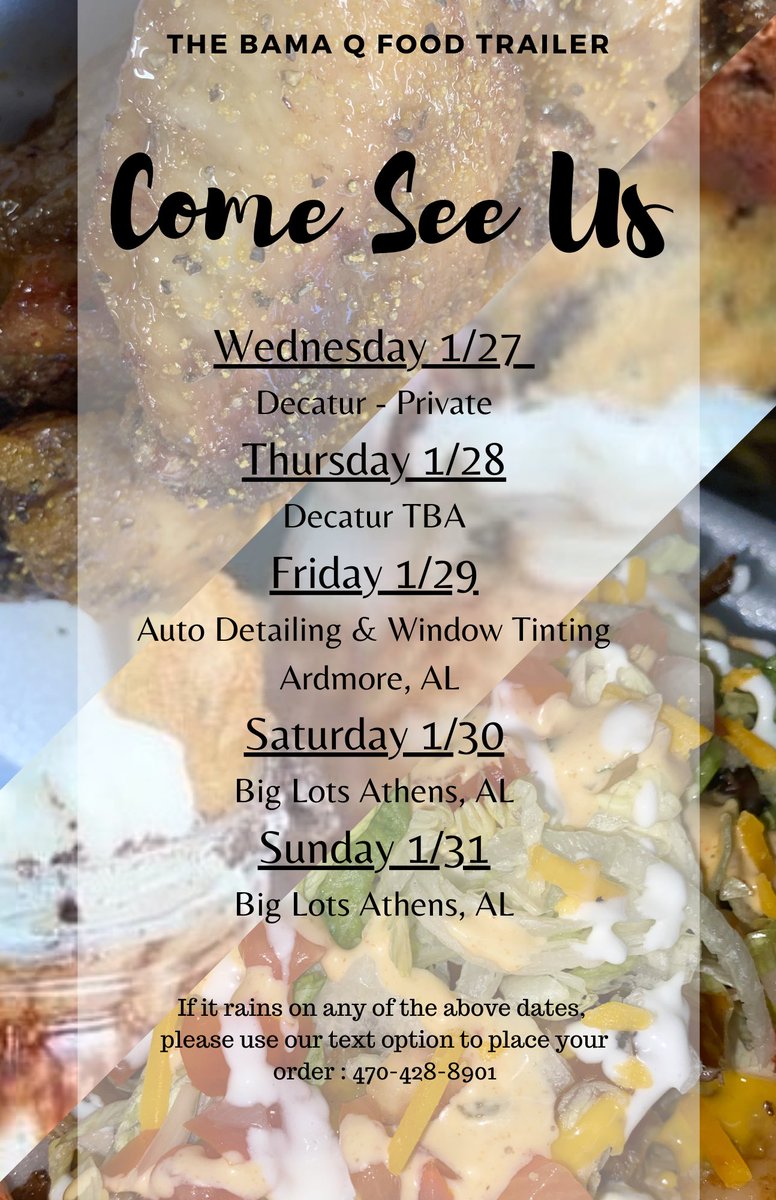 TheBamaQ's tweet photo. I heard they were looking for us ?!! #ardmoreal #athensal #decatural #foodtruck #foodtrailer https://t.co/6Q6GGpPLGX