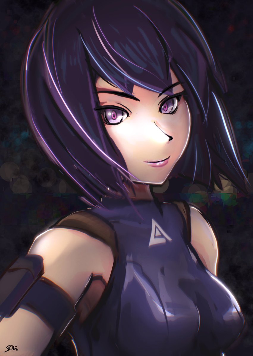 茶枳 草薙素子 イラスト 現行義体のお姿観てきましたが また可愛くなっておられてました