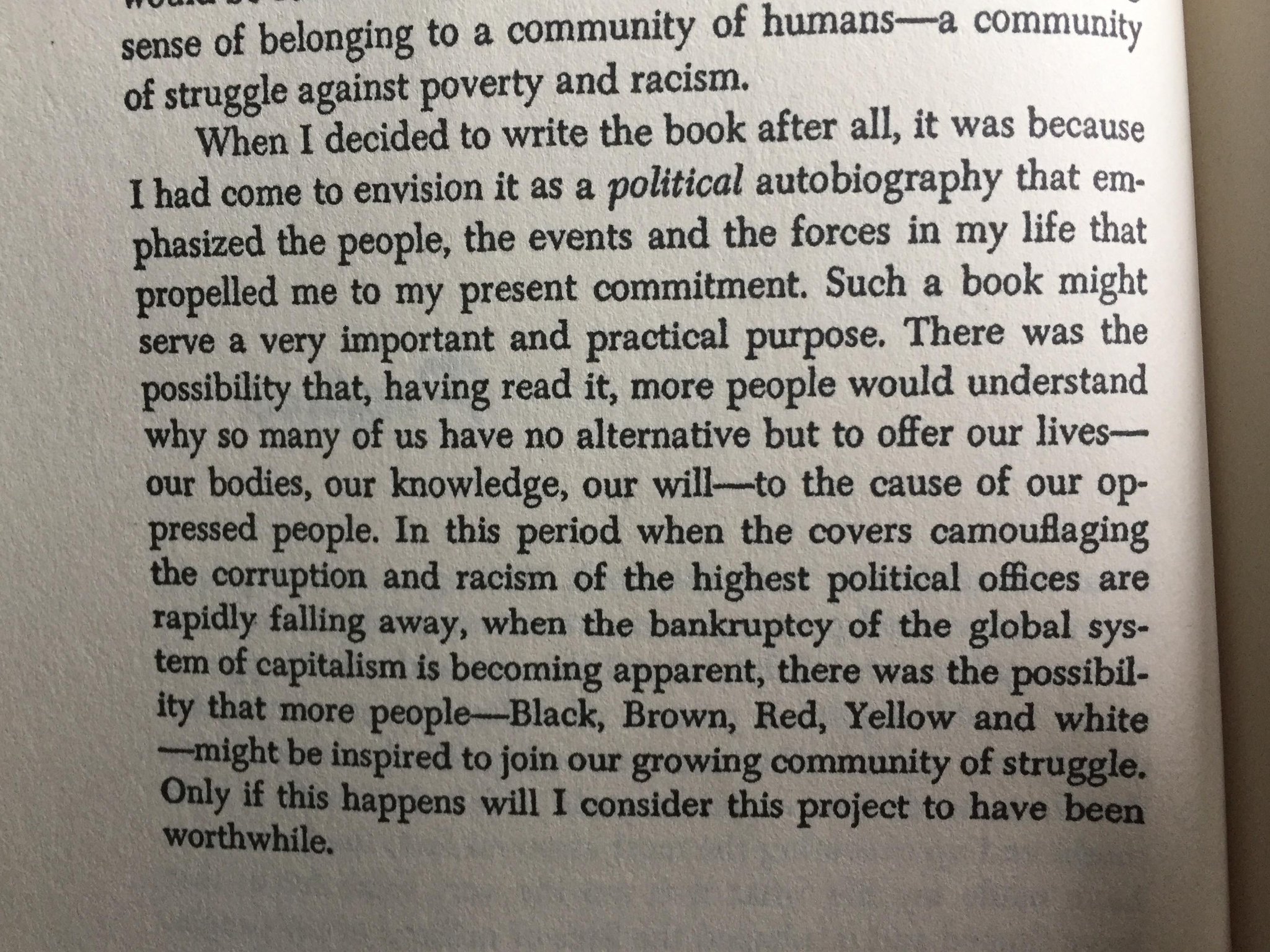 Happy birthday, Angela Davis!

From her remarkable autobiography, edited by none other than Toni Morrison 