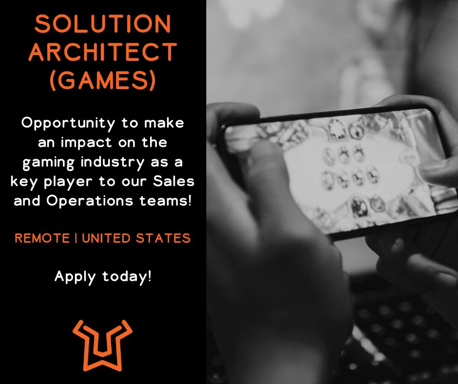 #LionbridgeGaming is looking for a Solution Architect to join our rapidly growing team. Know someone that is interested? Have them apply today: ow.ly/6Nj450DiLqo

#lifeatlionbridge #gamingobs #presales #operations