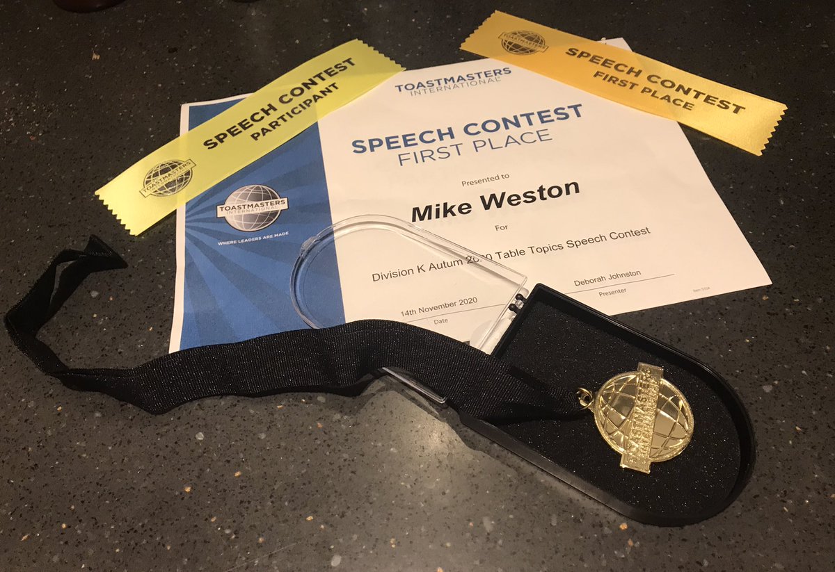 LDNspeakers's tweet photo. Congratulations to @mjweston/@beyond_toast_uk for successfully representing the club in the Division K contest. Looking forward to the D91 @ToastmastersUKI contest later this year. #Toastmasters #speakandgrow #londonpublicspeakers https://t.co/st9RbdY4tP