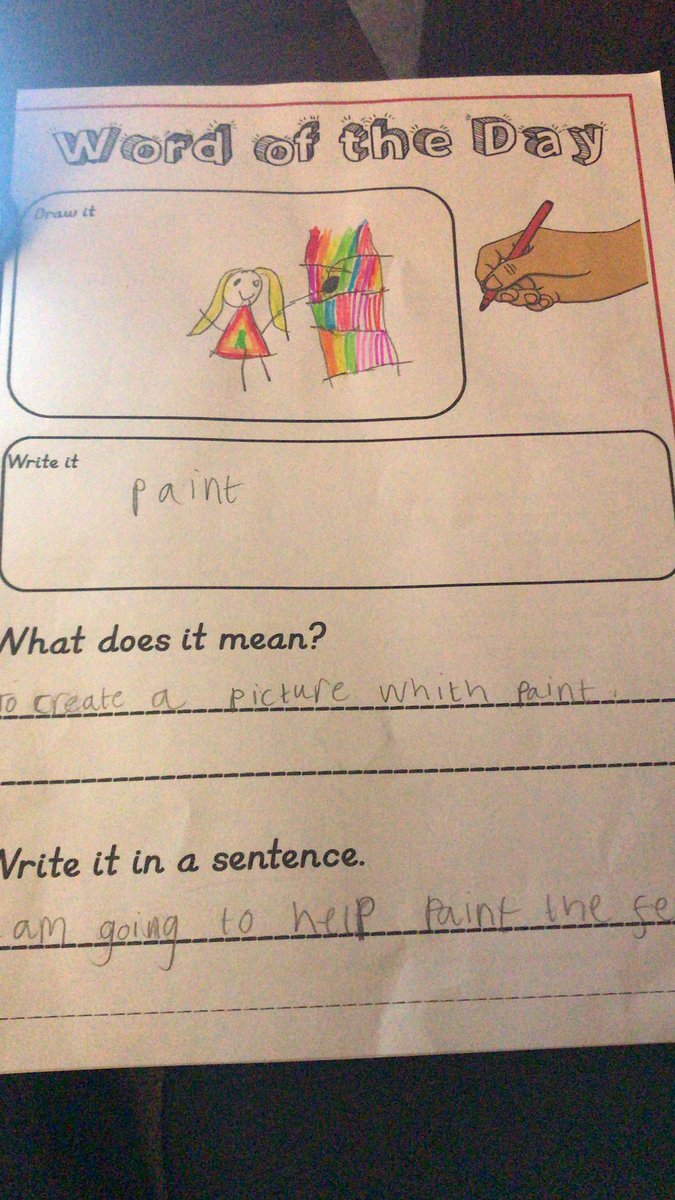 danimortimer's tweet image. I think we are going to have a colourful fence! 🤣 @YBB_Yr2