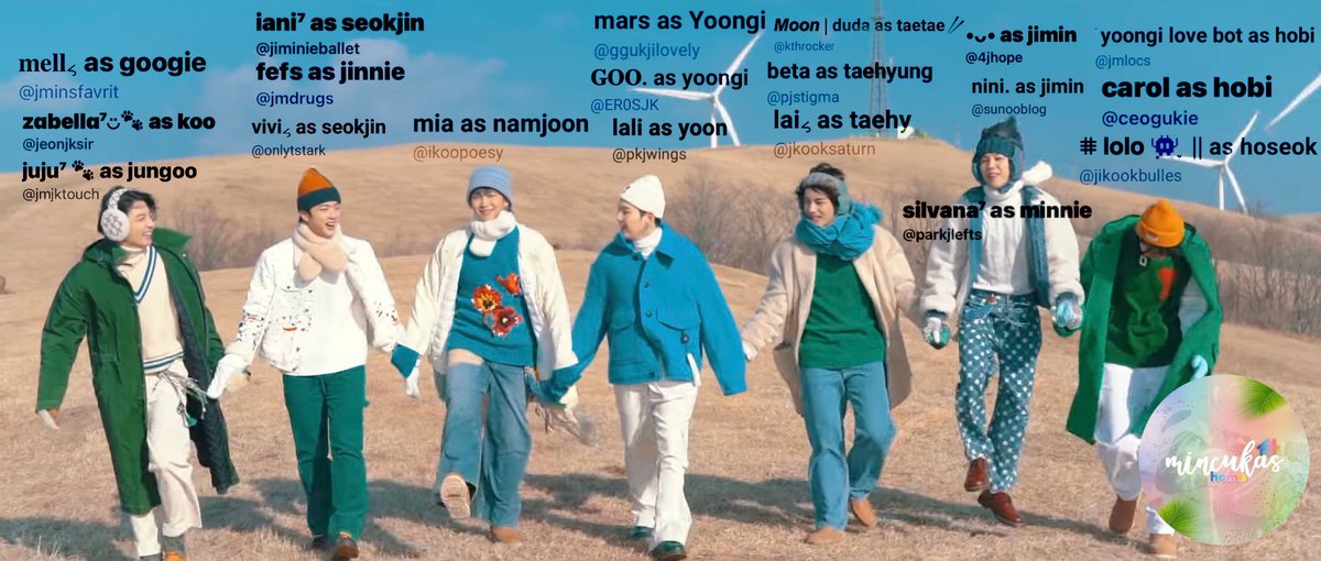 mincukas's tweet photo. #MKAS as OT7 WINTER PACKAGE 2021 ❄️ https://t.co/Z3NtX3I34T