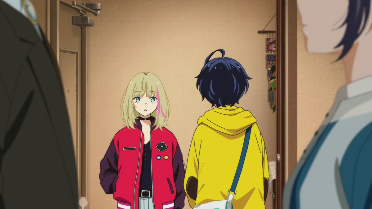 I don't know the entire situation with the teacher, I'm assuming Ai's mother and the teacher have some feelings towards each other. Ai is framed in between them, she has issues with the teacher, but it seems like she doesn't want to cause problems with her mother.