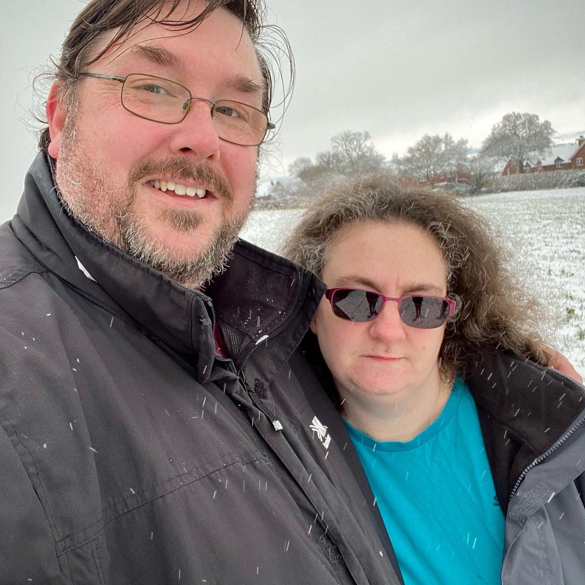 DryeFamily's tweet photo. Snow didn’t stop us from getting out and exercising... Even though it was freezing 🥶 New video soon 🔜 https://t.co/yW7ZrgjmC9