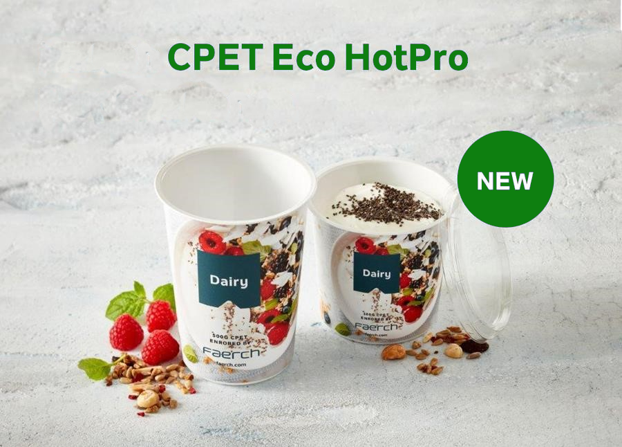 VersatilePackag's tweet photo. Eco HotPro pot range - a new circular mono-PET range for hot fill applications, developed to allow high-temp sterilisation.
Made from up to 75% of recycled post-consumer content. #FullyRecyclable #Sustainability #KeepingItFresh #FullyFunctional #FoodSafety #faerch https://t.co/PdxWEjOOK0