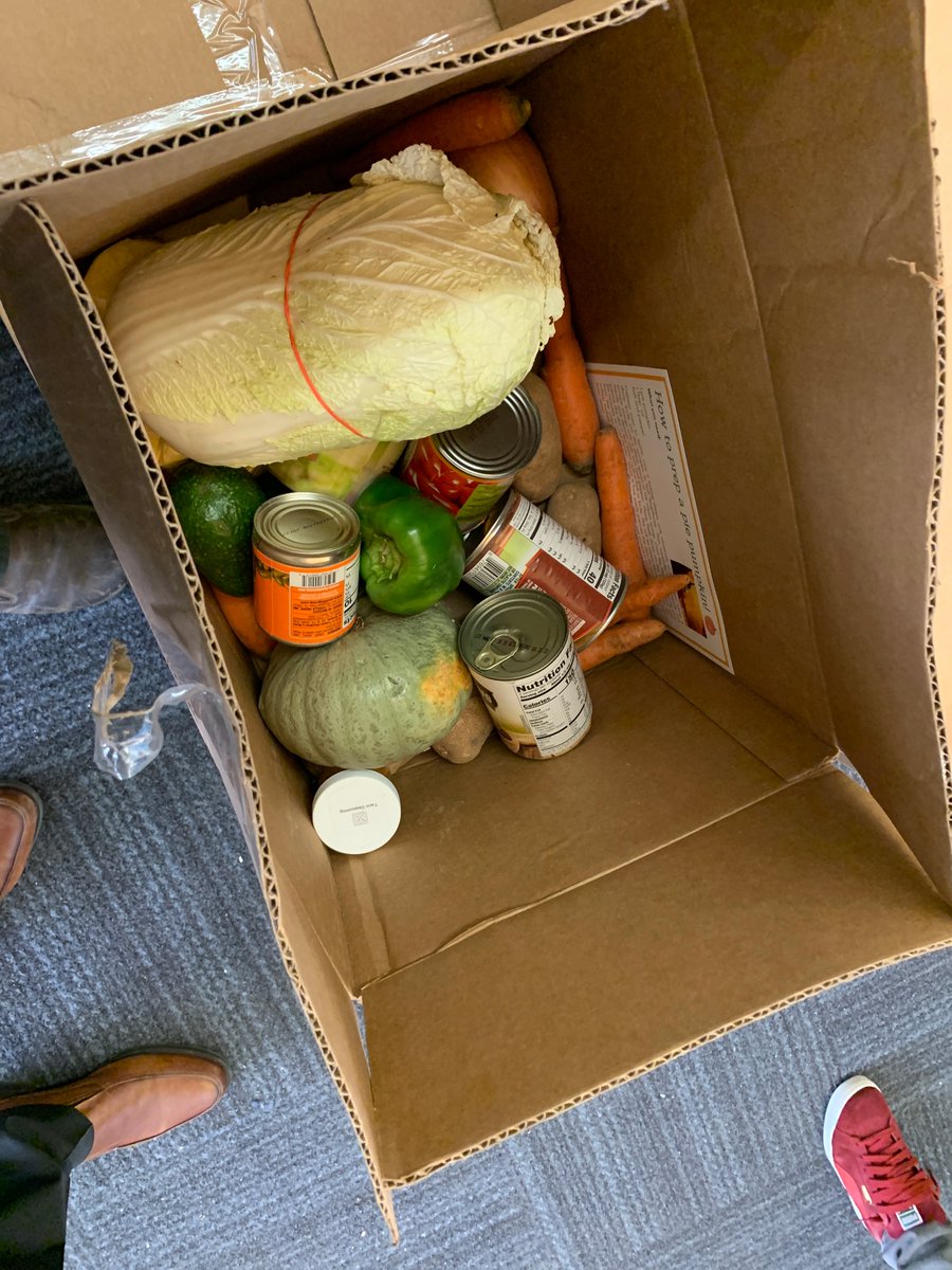 Thursday evening, they send as many as 18 palettes of food to their warehouse, — think of lb. bags of onions — which needs to be sorted into food boxes with help of paid local youth. That goes out at 7 a.m. to North Minneapolis, distributed to Corchran families. Recipes attached.