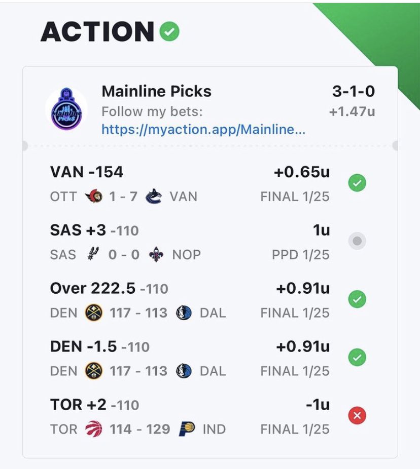 Mainline Picks tweet media