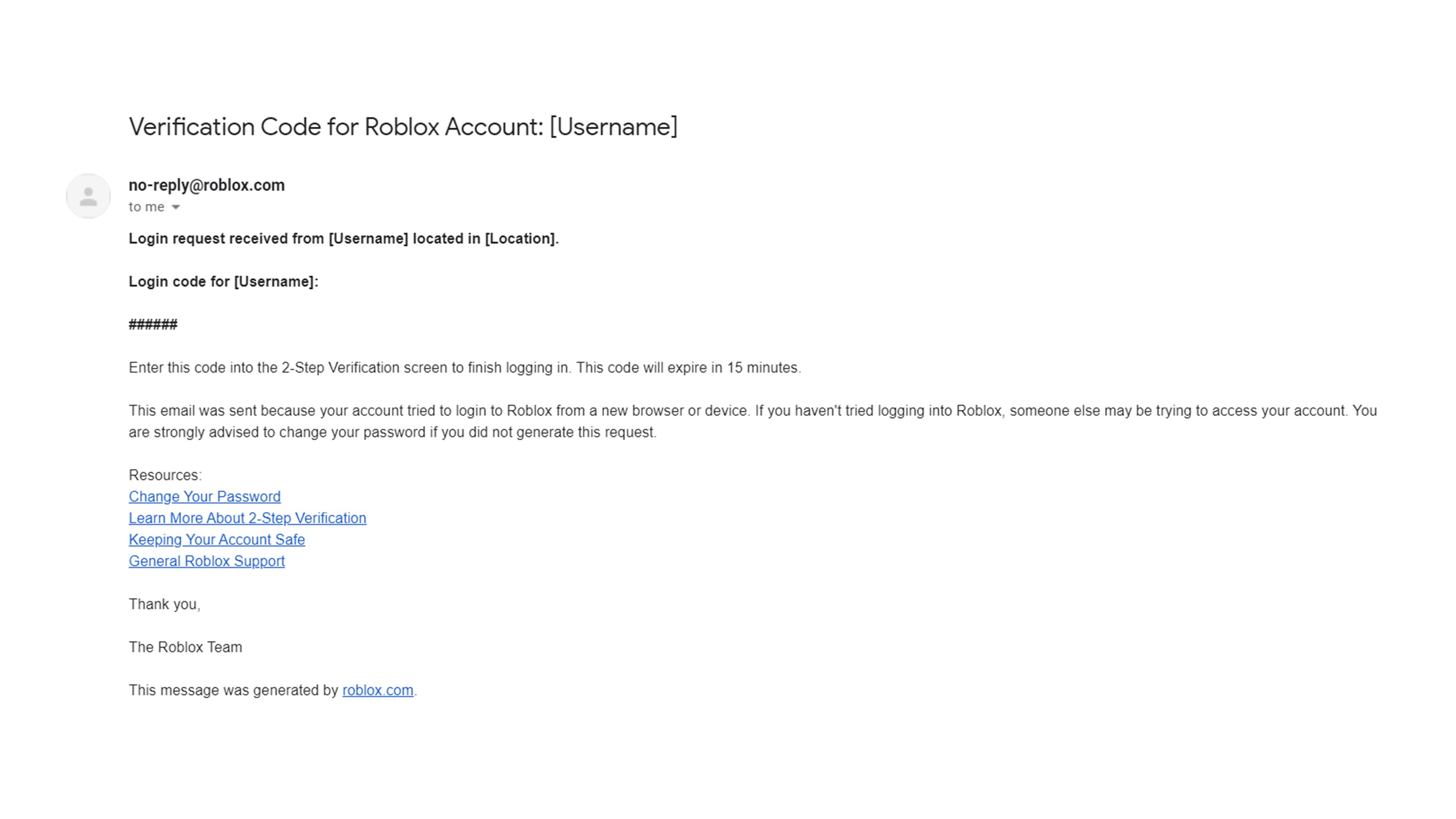 Verify Your Email Address or Phone Number – Roblox Support