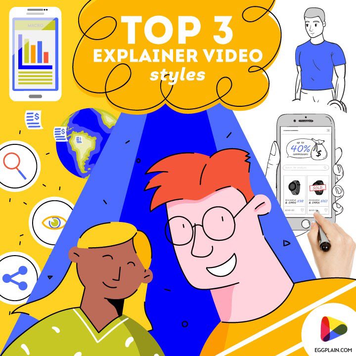 Eggplain's tweet photo. Which animation style is best suited for your explainer video? https://t.co/Ou57VvzBXg
#explainervideo #animation #motiongraphics #design #bestexplainervideo #explainervideoexamples #explainervideoproduction #explainervideoservice #explainervideocompany #branding #marketing https://t.co/iaIA6JHbHS