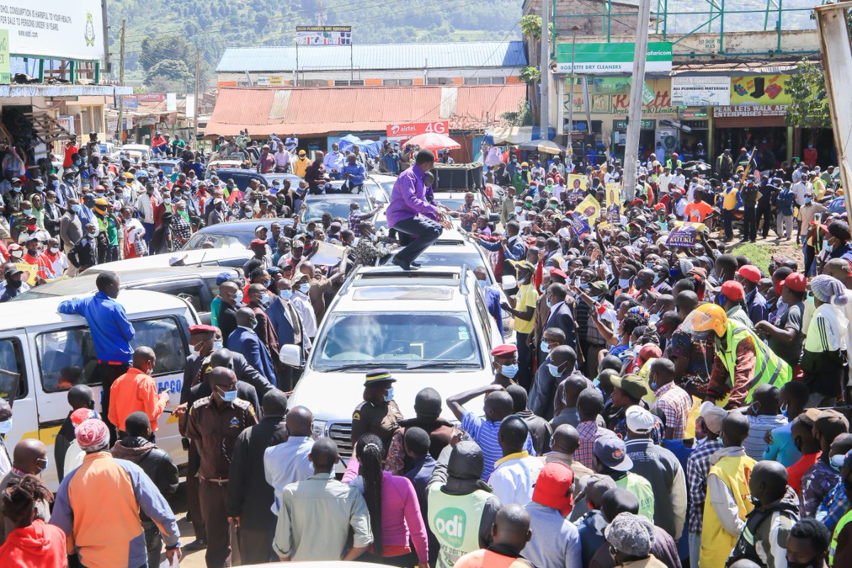 DrAlfredMutua's tweet photo. Humbled by the reception we have received today from the people of Machakos as we escorted our @MCC_Party Senatorial candidate, @HonMutuaKatuku for his IEBC clearance &amp; later for rallies in Machakos Town, Kaseve, Masii, Wamunyu, Mbiuni, Kithimani, and Matuu Town. Mundu ni Katuku! https://t.co/8ZDchi6z2L