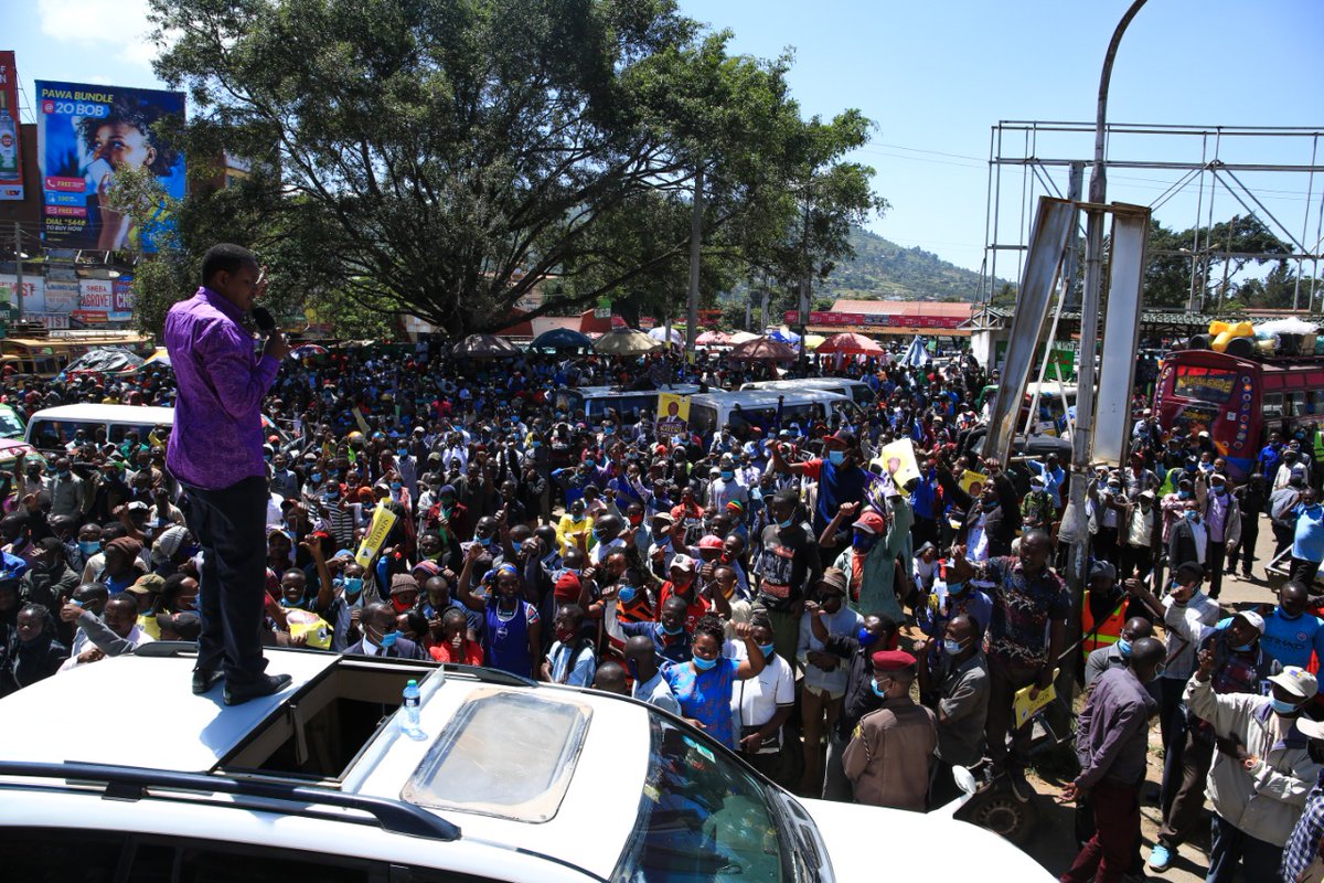 DrAlfredMutua's tweet photo. Humbled by the reception we have received today from the people of Machakos as we escorted our @MCC_Party Senatorial candidate, @HonMutuaKatuku for his IEBC clearance &amp; later for rallies in Machakos Town, Kaseve, Masii, Wamunyu, Mbiuni, Kithimani, and Matuu Town. Mundu ni Katuku! https://t.co/8ZDchi6z2L