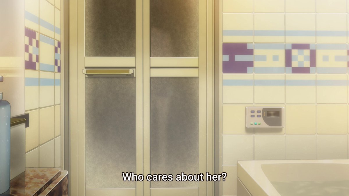 The lines being spoken about how "scratching the surface" reveals how people are "slimy" is paralleled with her self-harm cuts. She's literally scratching the surface of herself to reveal the slimy layer underneath her skin. She views herself as slimy and hates herself.