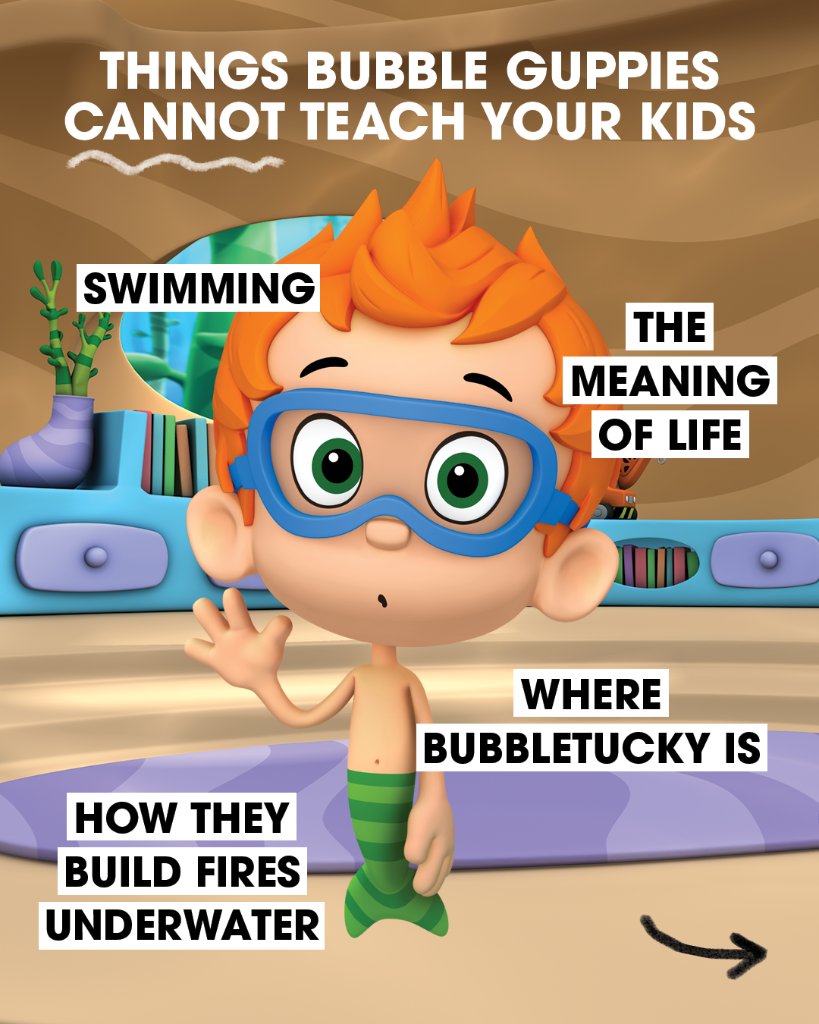 Nick Jr Your Kid Can Learn A Lot From Bubble Guppies T Co Vu4wb5sz6n Twitter