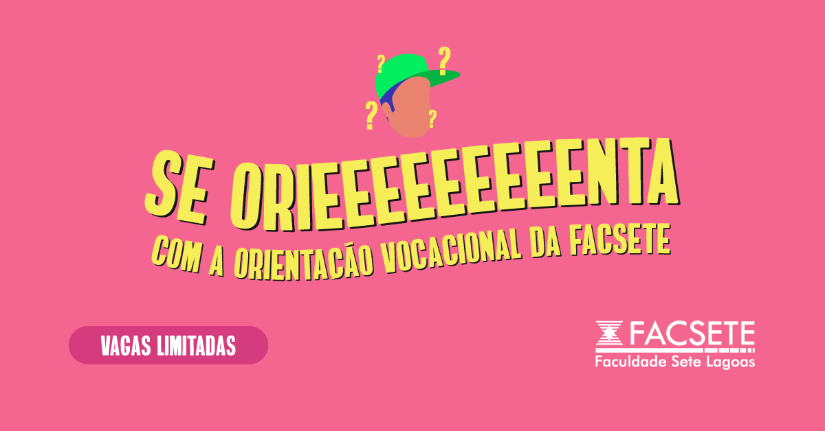 facsete's tweet photo. A orientação vocacional da Facsete está aqui pra te ajudar e te orientar! É só se inscrever que logo nossa equipe entrará em contato com você para agendar um horário: https://t.co/m2vZY5VLqm https://t.co/HP844vkqwC