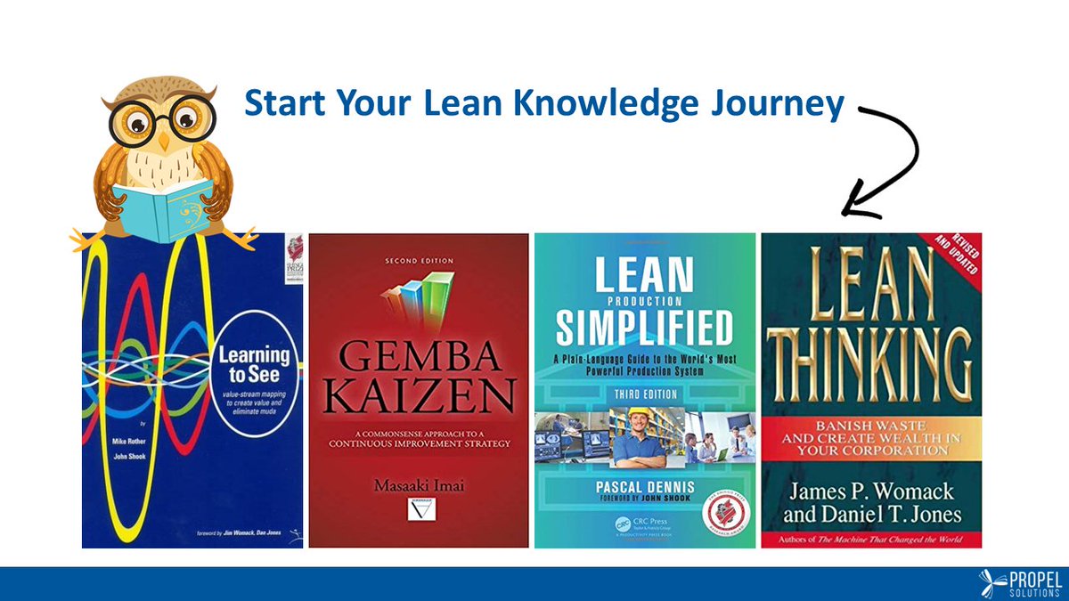PropelLtd's tweet photo. All of our new Propel team members start their #leanknowledge journey with these key readings and we thought we'd share them with you to inspire your own #leantransformation - let us know what insights you learn! https://t.co/FWqTzME8fW