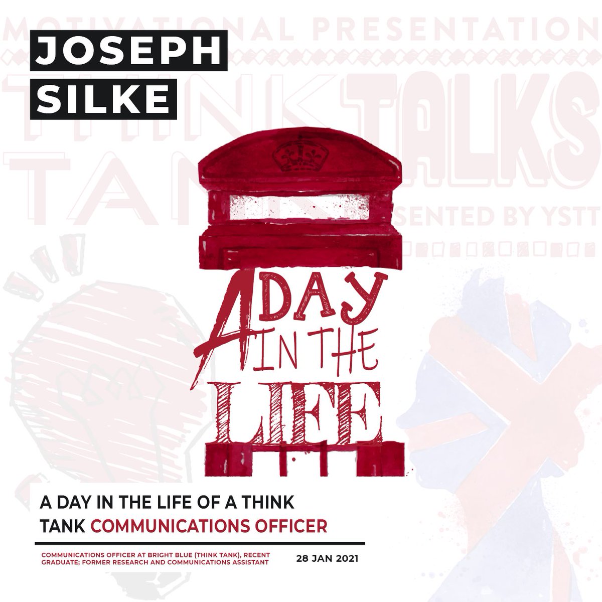 This Thursday at 6 pm we will be hosting <a href="/joseph_silke/">Joseph Silke</a> , the Communications Officer at Bright Blue. Joseph will share his experiences and answer questions regarding how it is to work in policy communications. 

🔗 The event link: fb.me/e/248UDxJxR