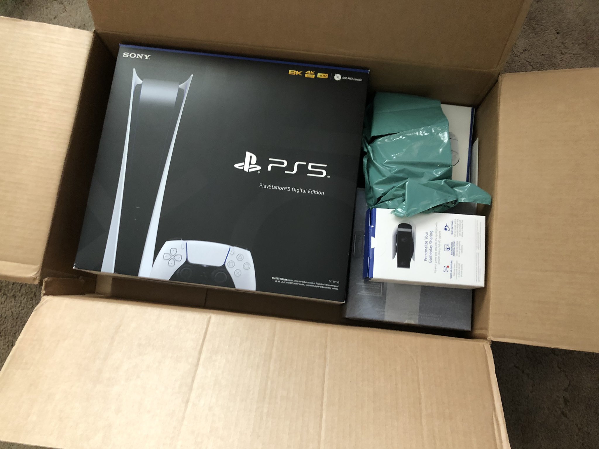 Free Giveaway PS5 Console (SONY PLAYSTATION 5) Sony PS5 Digital