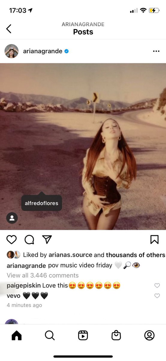 dang3rouskid's tweet photo. POV MUSIC VIDEO FRIDAY ๐ค๐๐
IM SCREAMING OMG. @ArianaGrande @AlfredoFlores #POVFRIDAY https://t.co/Dxik318A38