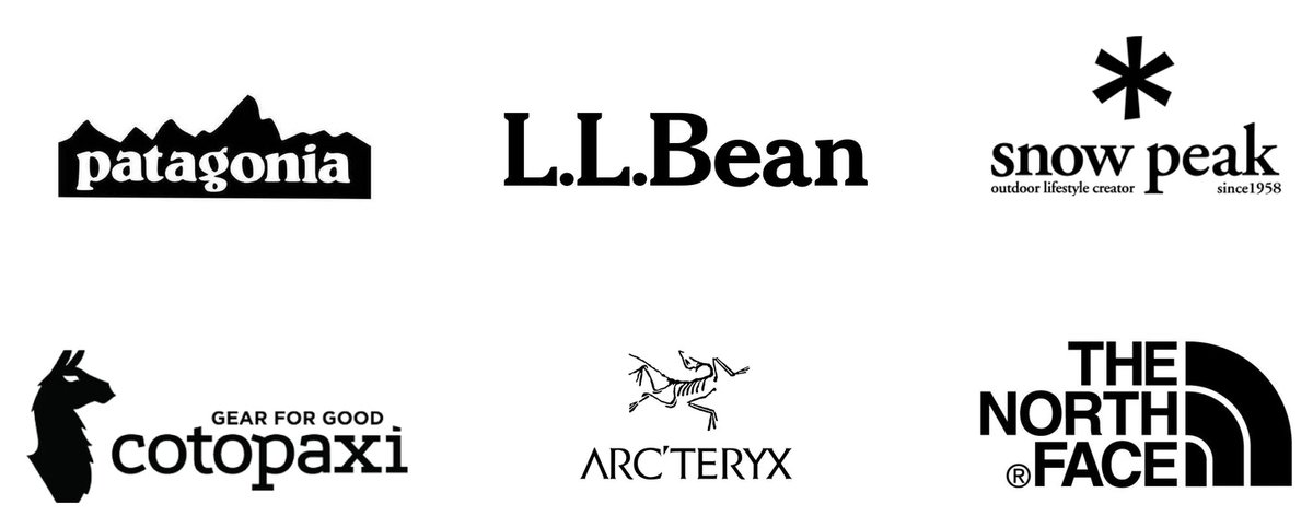 The Brand Names.With Gorpcore, brand logos are important too, just as they are with vintage wear like Calvin Klein, Ralph Lauren, or Tommy Hilfiger. Again, this is opposite to the age of minimalism in clothing.These are hallmark brands of Gorpcore:
