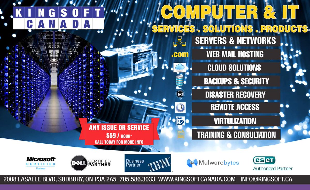 IT Services &amp; Solutions for Greater Sudbury area.