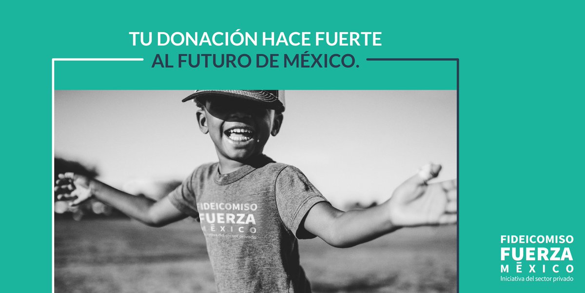Hay un click que le va a cambiar la vida a alguien y está en tus manos darlo. Con FFM y tu ayuda, México se hace más fuerte.  bit.ly/3erxbYb