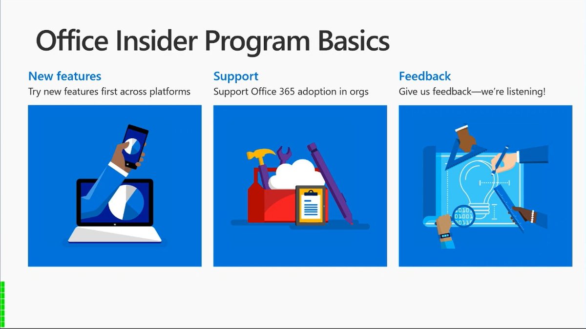 aavdberg's tweet image. Now watching #WIPwebcast at #Twitch with @SusanWCockrell Sandhya Shahdeo and @NorthFaceHiker Awesome @OfficeInsider program Basics