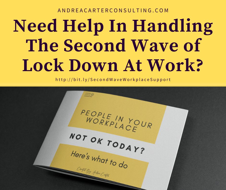 Lockdown is hard.  Get this FREE Guide To Knowing What To Do When People In Your WorkPlace Are Struggling  - Even If You've Never Been A Support Person Before

>> lnkd.in/dEbcAD3

#secondwave #covidlockdown #workplacesupport