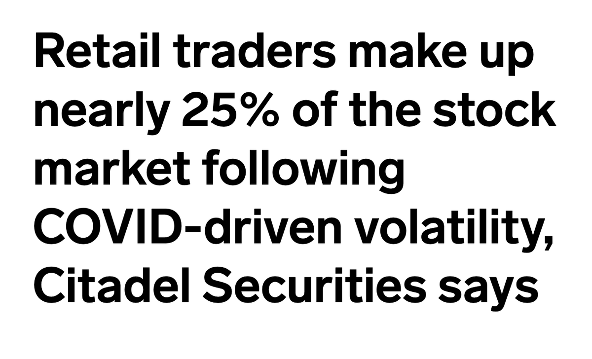7/ Who's behind these ridiculous swings?r/WallStreetBetsthey had seen Melvin's shorts and mobilized en masse to blow them upand yes, it's possible for the little guy to take on a multi-billion dollar hedge fund right now
