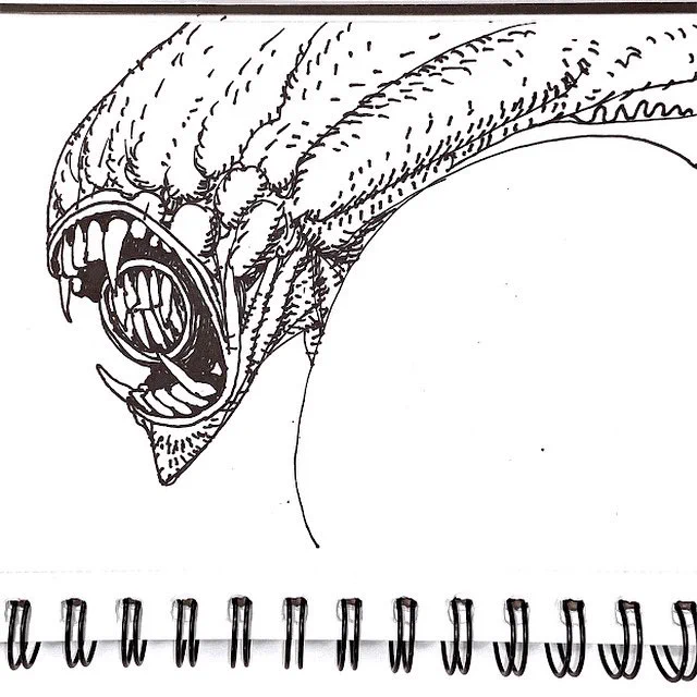 More #sketchbook #alien 