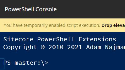 Sitecore PowerShell Extensions tweet media