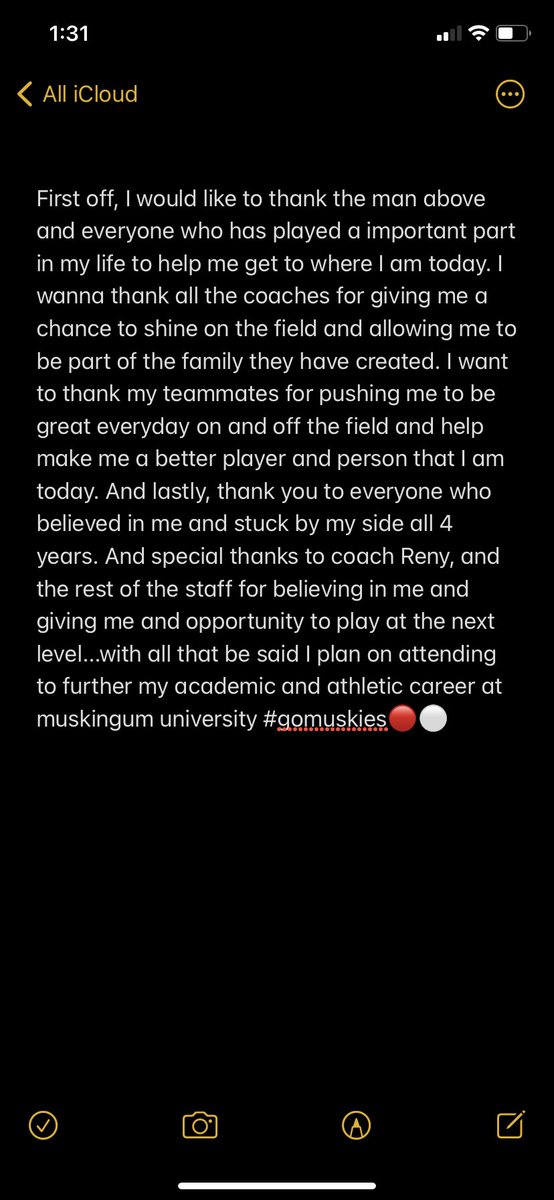 big_C51's tweet photo. 110% committed!!! On to the next chapter! @Coach_Reny @CoachIeuter @MuskingumFB @coacheaves09 @CoachBroomfield @BaysideBears1 https://t.co/cX2ZJgFcxx