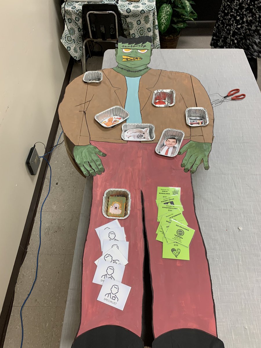 EJHsoars's tweet photo. It’s Alive! Frankenstein’s Operation Game was created by 8th grade GT students as part of their Energy and ELA unit. https://t.co/x73LxLV4VC