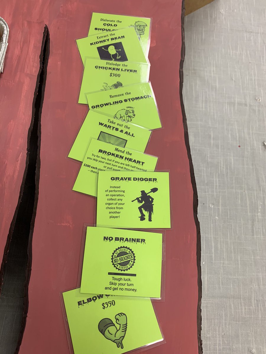 EJHsoars's tweet photo. It’s Alive! Frankenstein’s Operation Game was created by 8th grade GT students as part of their Energy and ELA unit. https://t.co/x73LxLV4VC