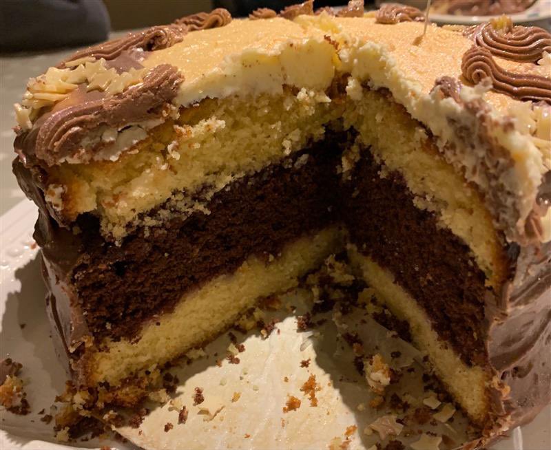 Robertson_Sed's tweet photo. Isla, Annabel and Eleanor have made apple sponge, chocolate and vanilla sponge and more chocolate sponge #GSBO #SedberghAtHome 🍰🍫💙⭐️🦋 https://t.co/koM5CUXUpY