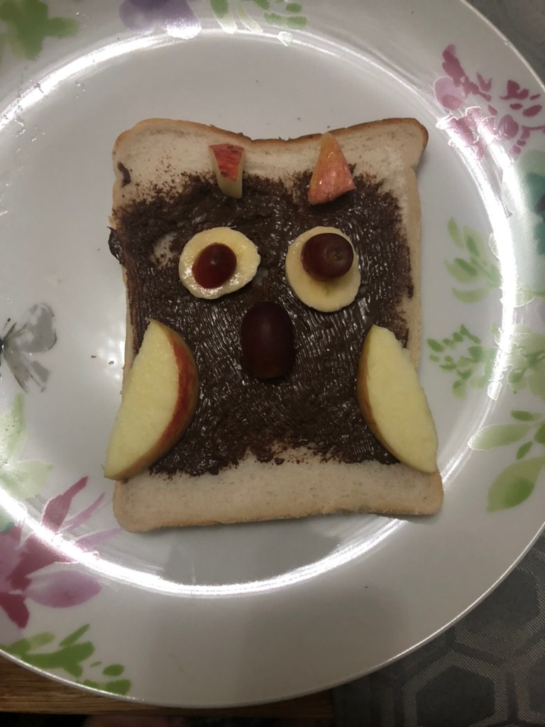 StLukesYear1H's tweet photo. This week we are looking at the book The Gruffalo. Some of our home learners have made some delicious looking Owl toast! #eyfs #reception #homelearner @stlukesbury https://t.co/SM448h5Asi