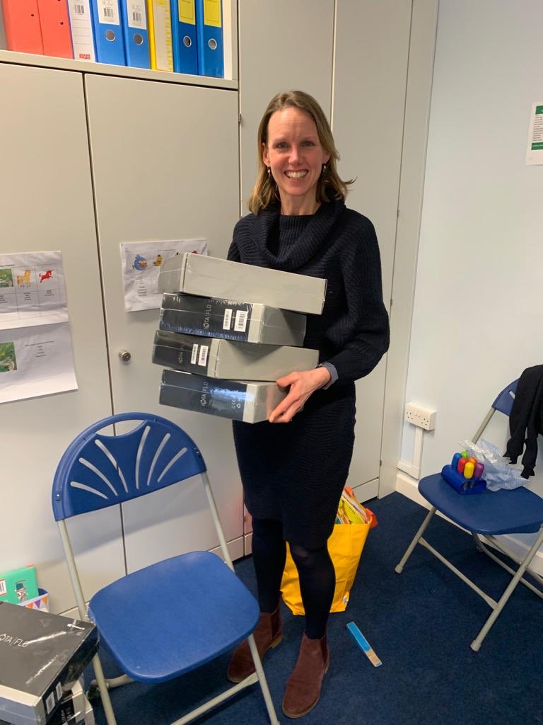 What a fantastic delivery! New laptops from @PWRtoConnect @BatterseaPwrStn @wandbc We will get these out to families in need before the end of the week!!
#digitalequality