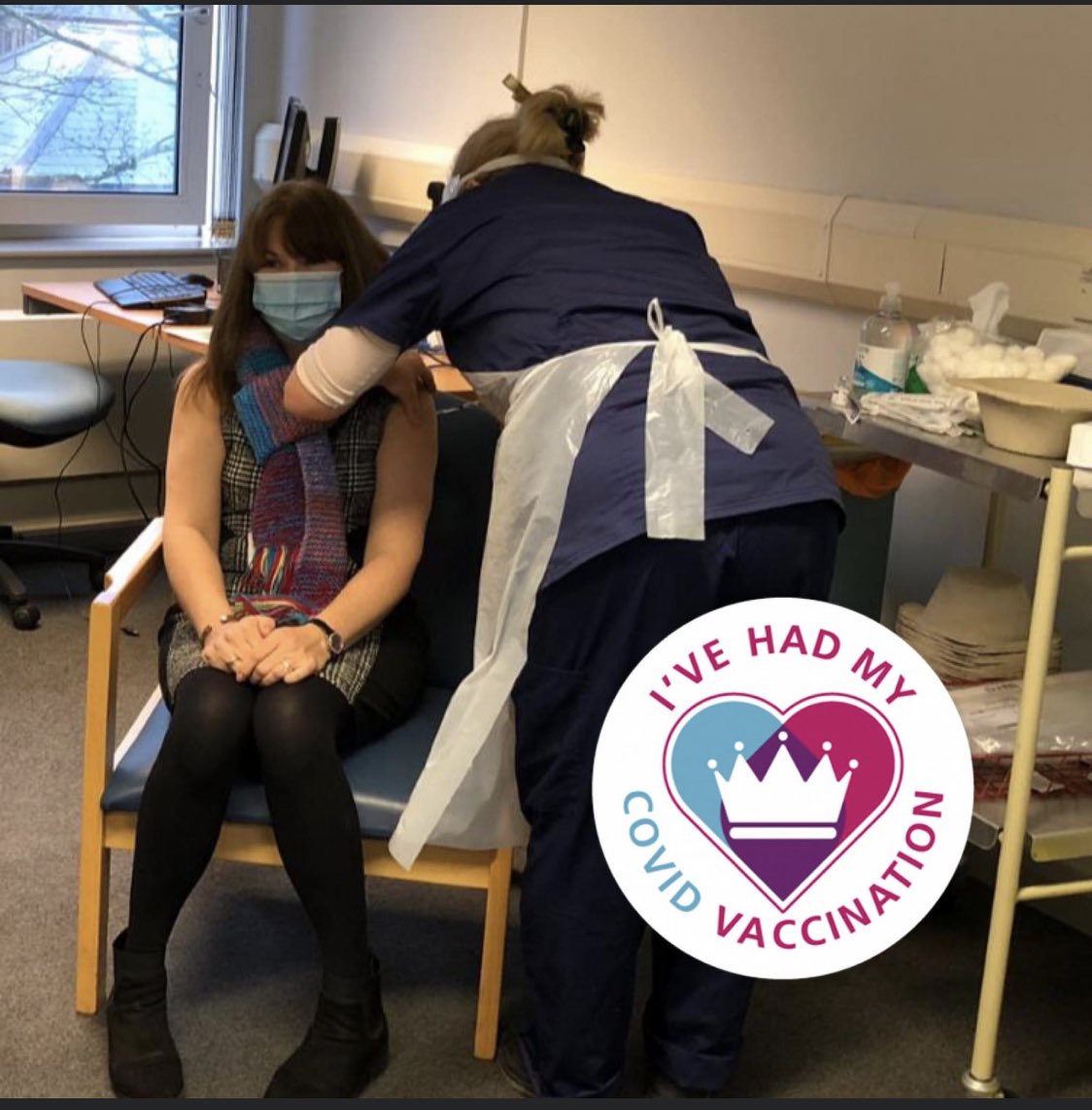 inclusion_hants's tweet photo. Superb staff &amp; volunteer #Covid_19 vaccination day. Excellent planning by all involved &amp; day went like clockwork with over 1️⃣2️⃣0️⃣ people vaccinated. Staff were overjoyed to see each other after nearly a year. Thanks to everyone involved.. this is @inclusion_hants covid secure ✅ https://t.co/IJJMo9gftC
