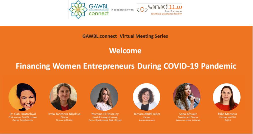 GAWBL.connect Webinar: Financing Women Entrepreneurs During COVID-19 Pandemic

Jan 27, 2021 01:00 PM
Amsterdam, Berlin, Rome, Stockholm, Vienna

For registration: us02web.zoom.us/webinar/regist…