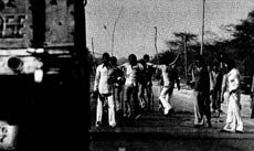 Feb 1984, GT Road HaryanaSikhs were pulled out of buses on Feb 17th, 1984 and beat them into critical condition. Mobs burnt properties of Sikhs.