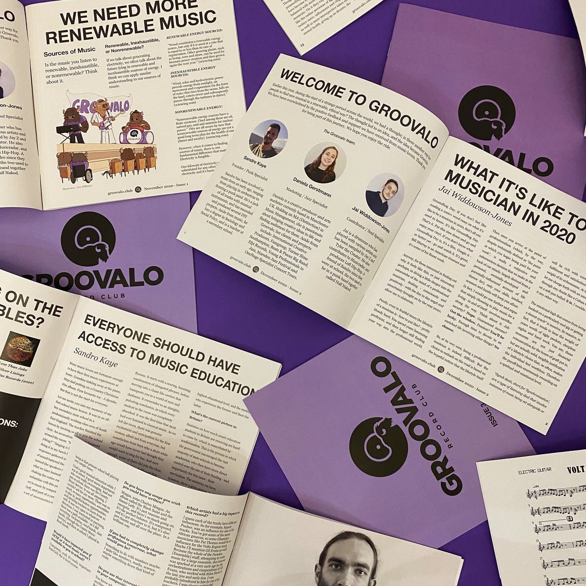 groovalo's tweet photo. Our Liner Notes zine doesnโt only include interviews with artists, but also articles, sheet music, Groovalo updates, and more...
#Vinyl #VinylSubscription #Jazz #Punk #Soul https://t.co/GVLbJaH3F7