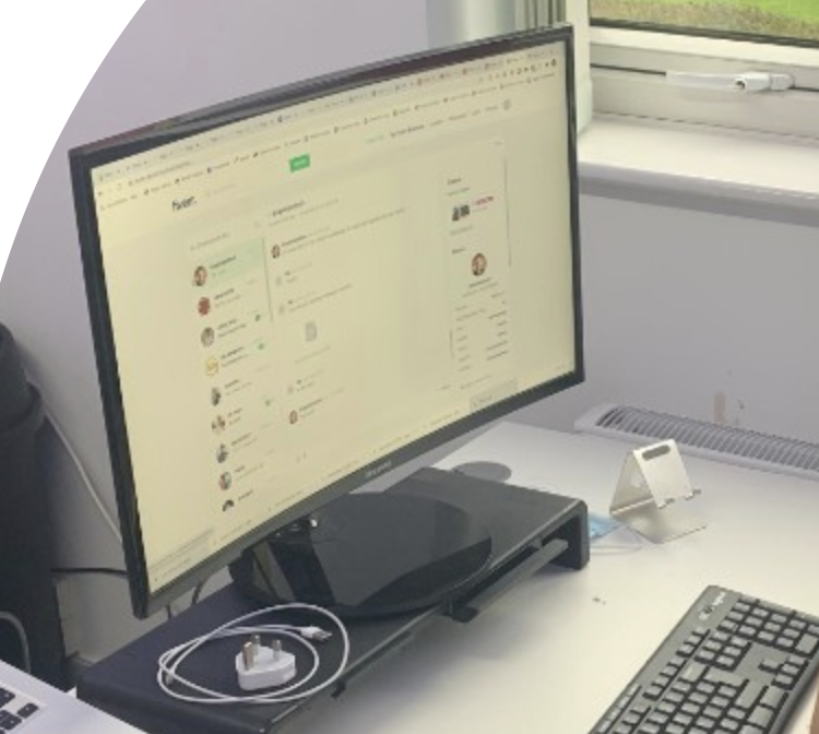 Ben's Linkedin says he is the business owner of Gullivers Enterprise Ltd. His profile pic is of him next to his computer, open on what looks like  http://Fivver.com&nbsp;'s webpage