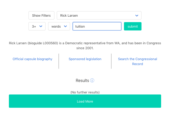 Tuition or college affordability? Missing.