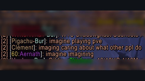 Aernath's tweet photo. Imagine all the people... :b

#WorldOfWarcraft #TradeChat https://t.co/J72mRzZV04