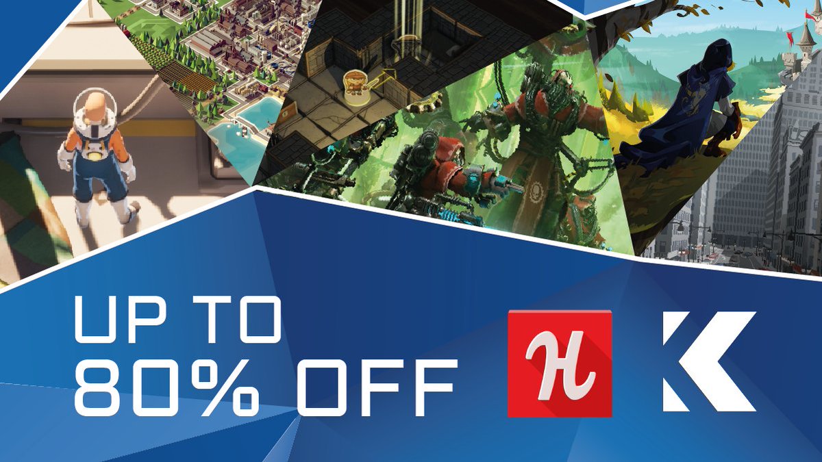 Enjoy up to 80% off many #KasedoGames titles this <a href="/humble/">Humble Bundle</a> Winter Sale!

<a href="/Mechanicus40K/">Warhammer 40,000: Mechanicus II</a> - up to 65% off
<a href="/RiseOfIndustry/">Rise of Industry 2 | Out Now!</a> - up to 65% off
<a href="/FilamentPuzzle/">Filament</a> - 42% off &amp; much more! 

bit.ly/3spzrGX