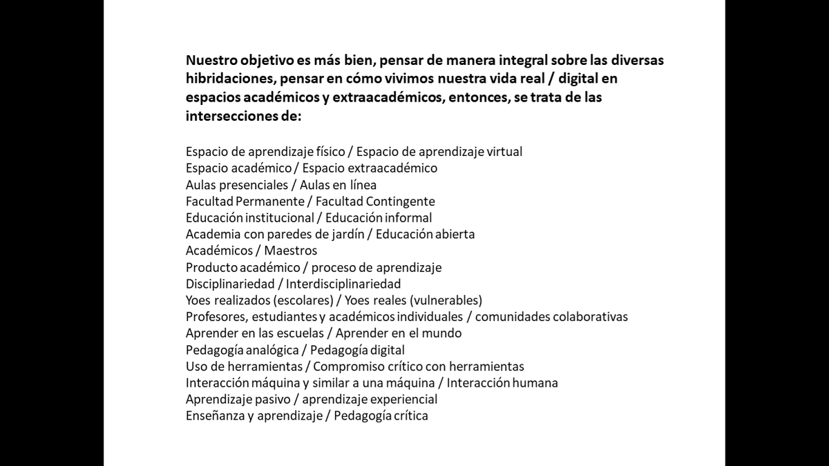 juandoming's tweet photo. @juandoming "La universidad híbrida pasa por establecer un escenario previo de aprendizaje permanente y continuado que #ejerza" de base para una nueva manera más "activista" e inclusiva de la educación y que se "ejerza" en cualquier lado de la sociedad (ubicuidad)" https://t.co/wtYJsDCQ0p