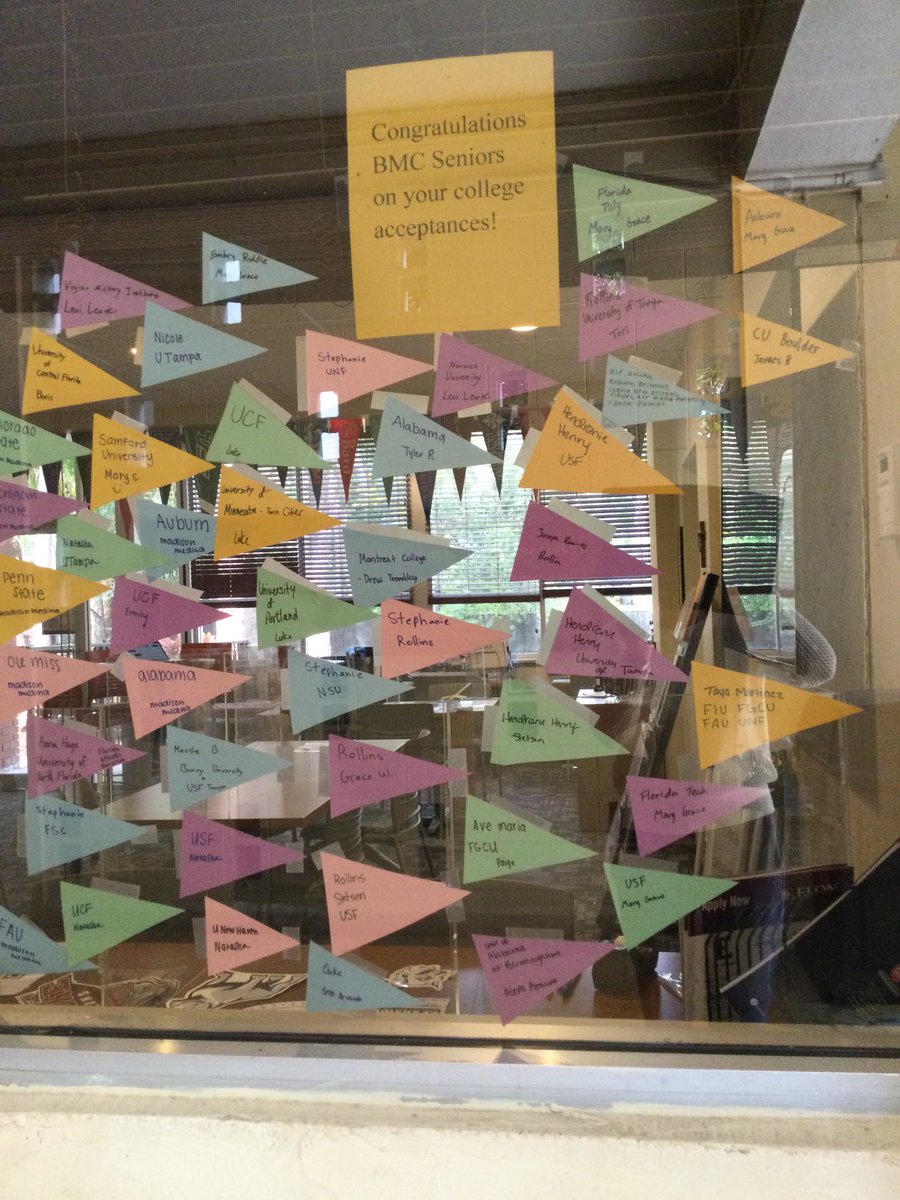 Hornets_CCC's tweet photo. Keep us updated on your college acceptances!  Come by the CCC seniors to make your own banner announcement. https://t.co/E8Yvcl4ZbN