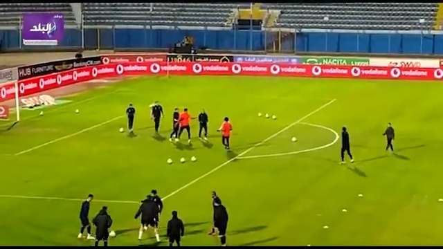 شاهد أول لقاء بين شريف إكرامي وحراس الاهلى قبل مباراة بيراميدز صدى البلد البلد