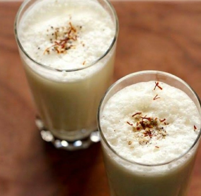 14. Fruit juice or Lassi?