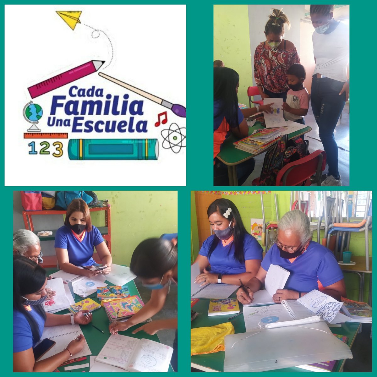 JosePenb's tweet photo. #26Enero.El PENB José Antonio Maitin, Activos con la Asesorías Pedagógicas a los representantes y Recepción de cuadernos de nuestros niños y niñas. #ElEsequiboEsDeVenezuela
#EducacionDeCalidad @leoalvacabrera @RMarcoTorres @Marbellaluque @psuvaristobulo @ZE_Aragua @NicolasMaduro https://t.co/cMG8Sa4qlb